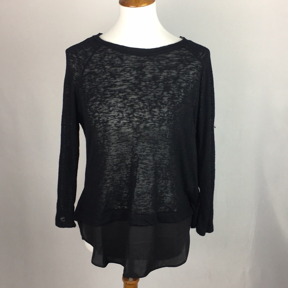 Forever 21 Black Layered top